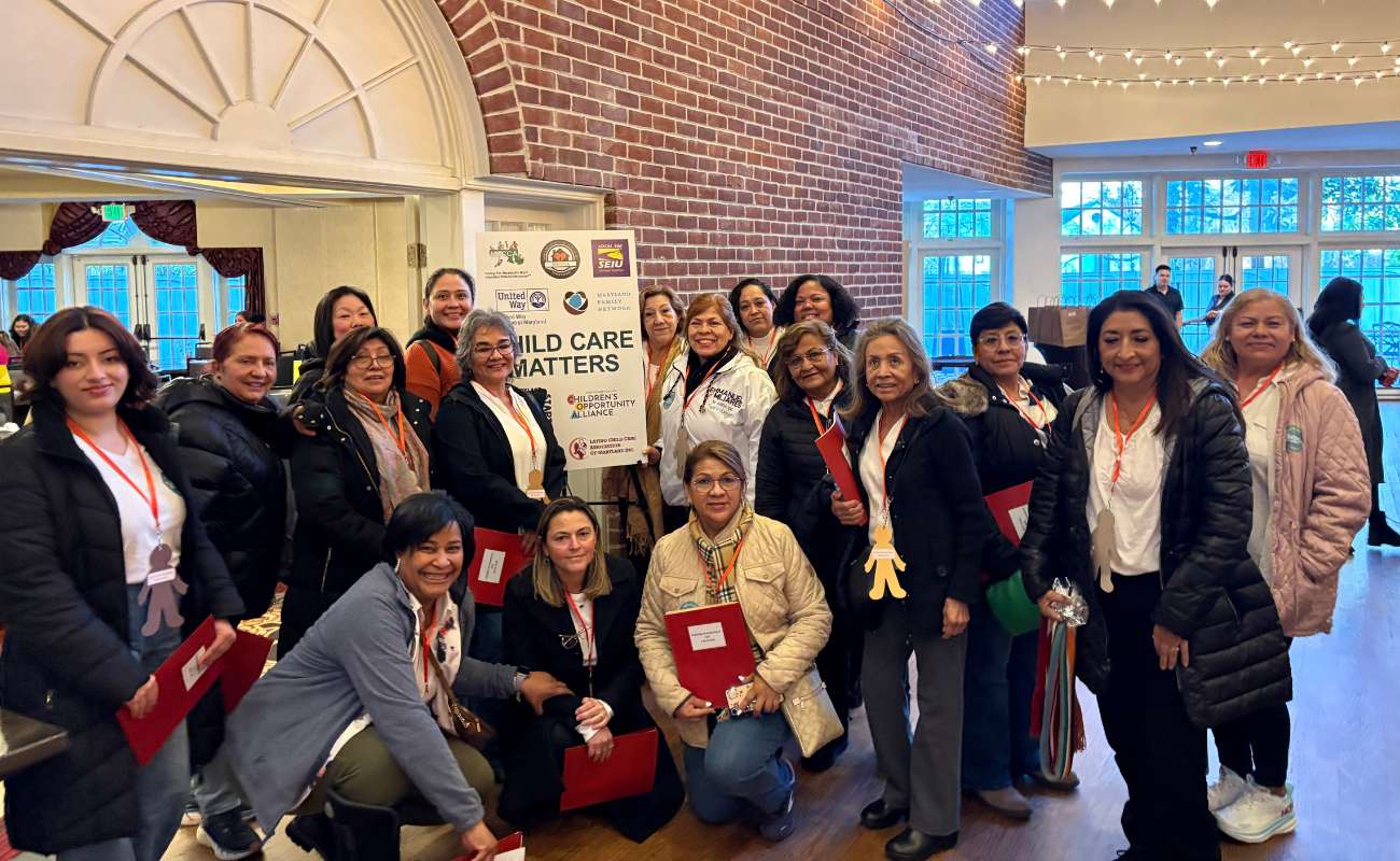 Passionate LCAM members making a difference for child care at the Annapolis meeting.