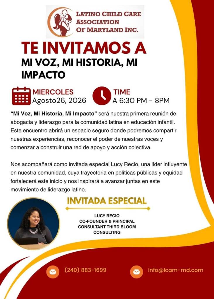 Invitación: Mi voz, mi historia, mi impacto. 